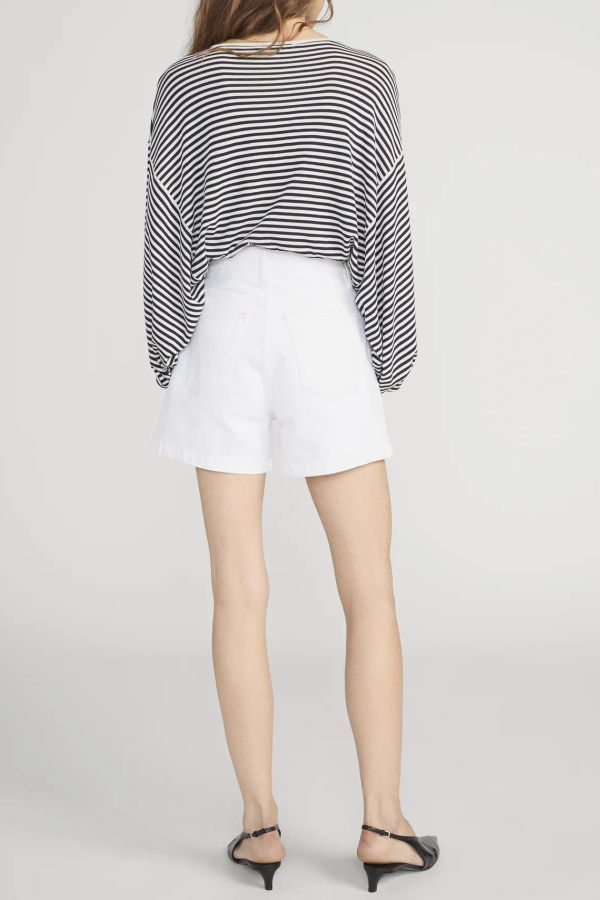 FRAME Denim The Striped Slouchy Sweater