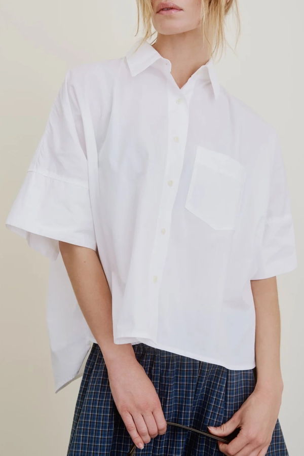 Aquarius Cocktail Vesper Shirt - White