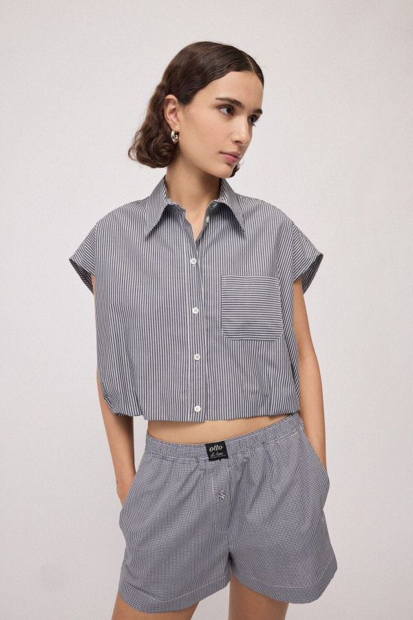 Ottod'Ame Balloon-Effect Shirt Top