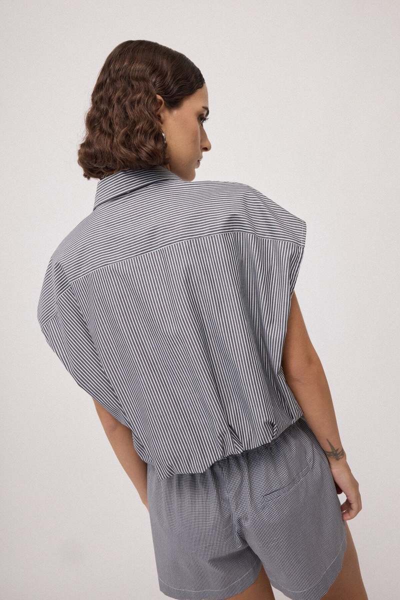 Ottod'Ame Balloon-Effect Shirt Top