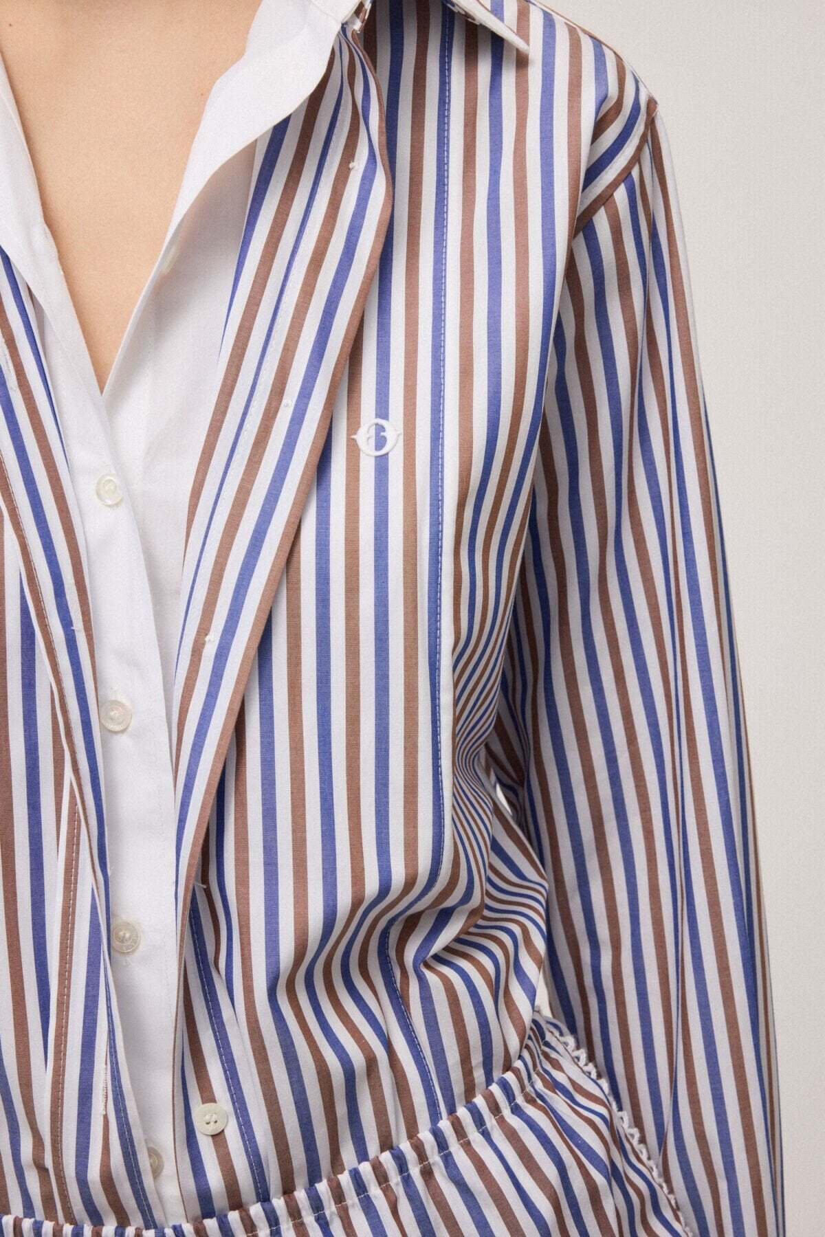 Ottod'Ame Double Layer Effect Shirt - Image 4 of 5