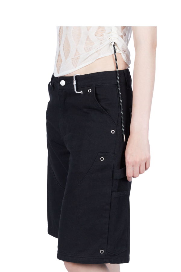 FANG NYC Grommeted Double Knee Carpenter Capri Pants