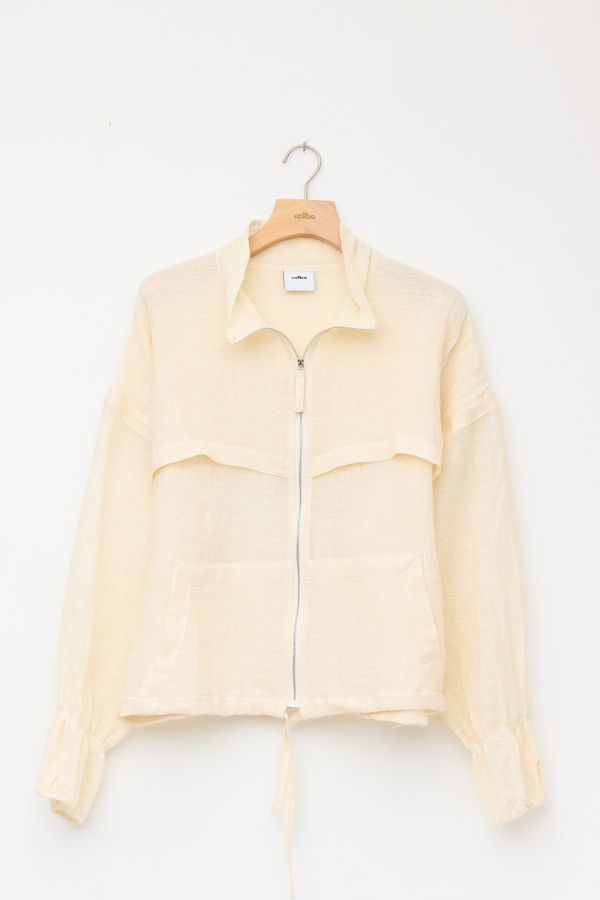 Colbo Mesh Jacket - Natural