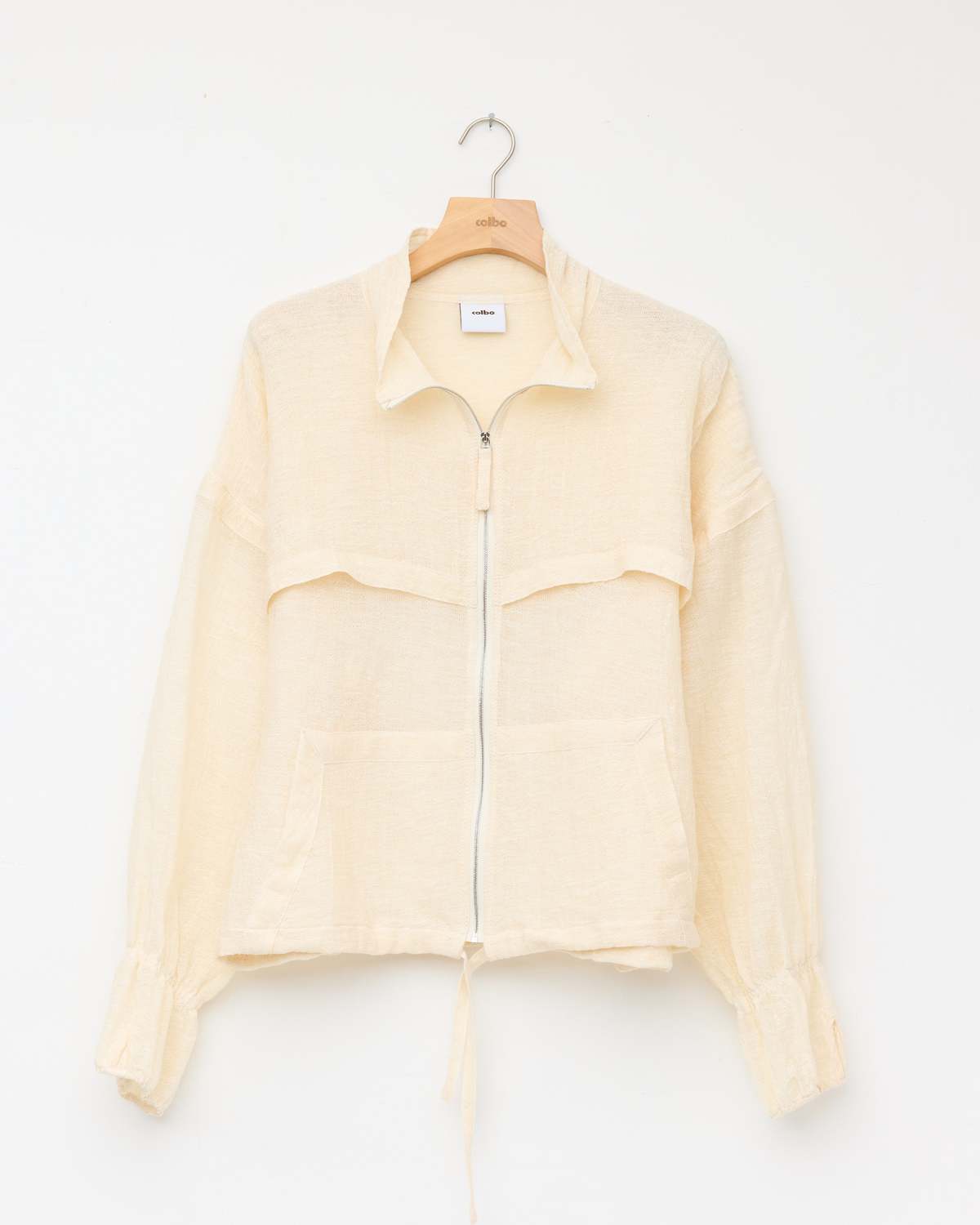 Colbo Mesh Jacket - Natural - Image 2 of 4