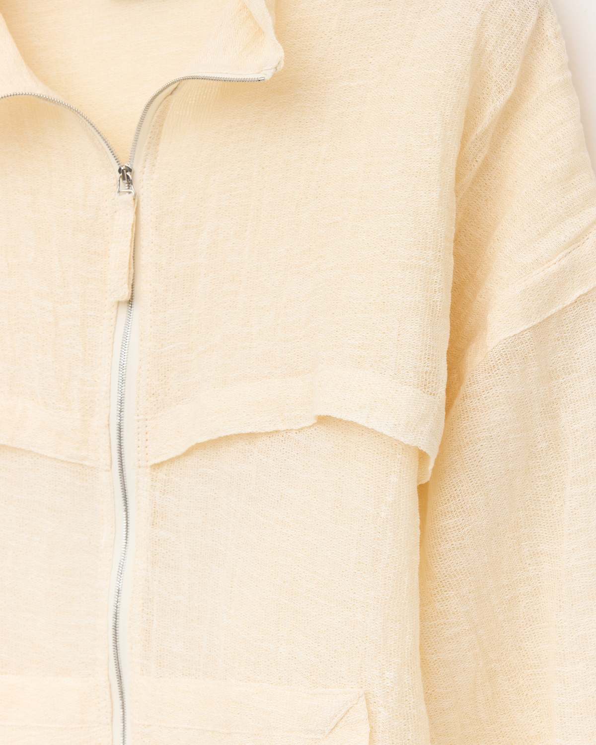 Colbo Mesh Jacket - Natural - Image 4 of 4