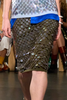ZANKOV Matteo Pailette Skirt - Olive - Thumbnail 2