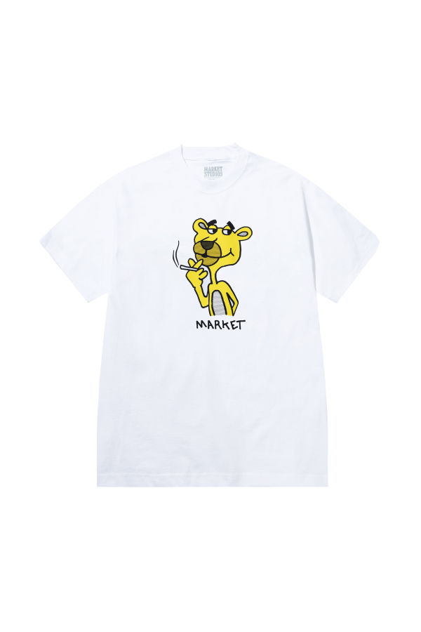 MARKET Yellow Panther T-Shirt