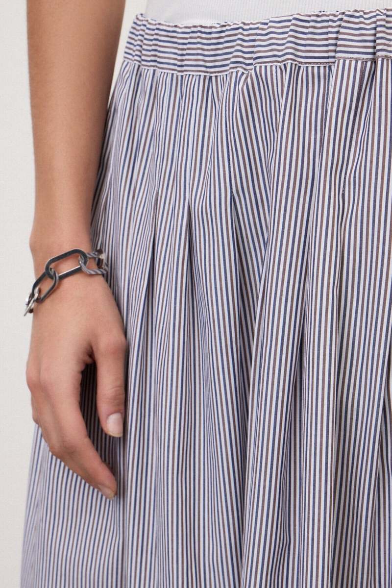 Ottod'Ame Pleated Long Skirt