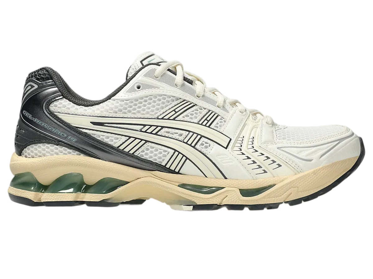 ASICS Gel-Kayano 14 Sneakers - Cream/Obsidian Grey - Image 1 of 7