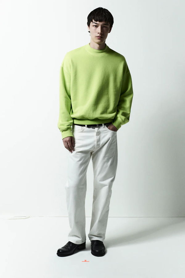 AGOLDE Magnus Jean - Chalk White