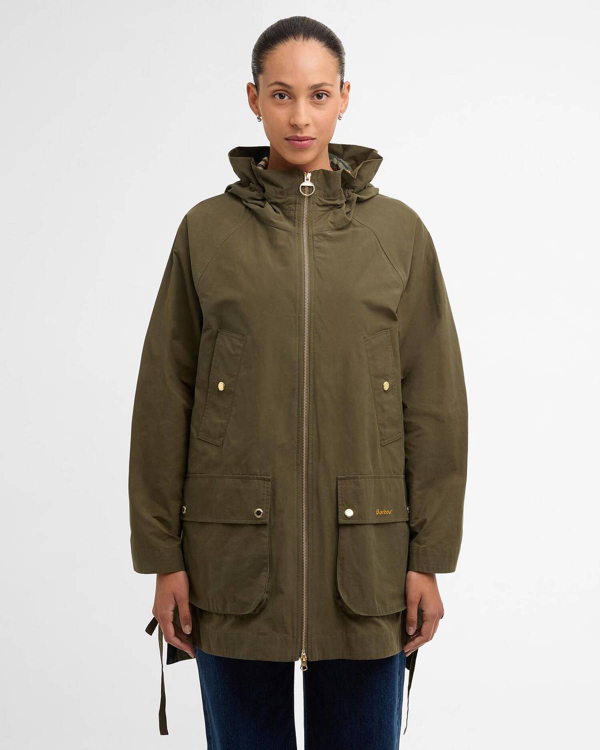Barbour Middlemarch Showerproof Jacket - Ivy Green - Image 1 of 3