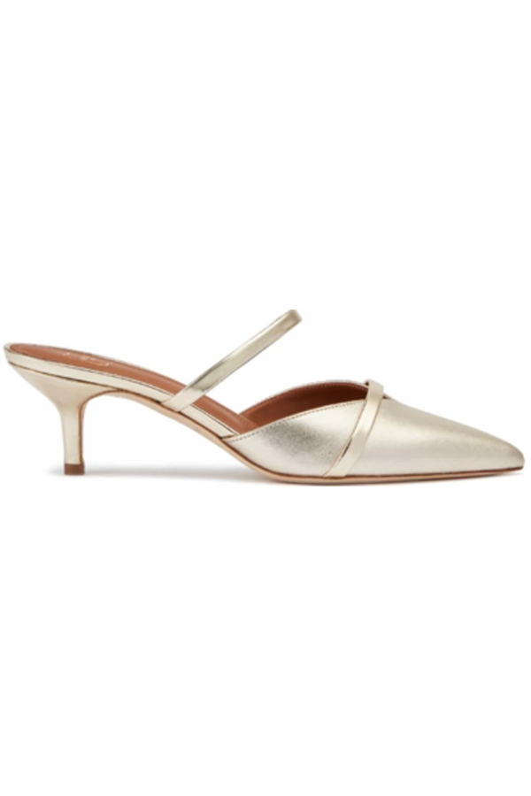 Malone Souliers Frankie 45 Mule - Platino