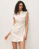 Veronica Beard Maura Mini Dress - Ecru - Thumbnail 1