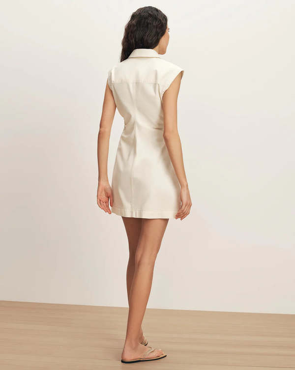 Veronica Beard Maura Mini Dress - Ecru