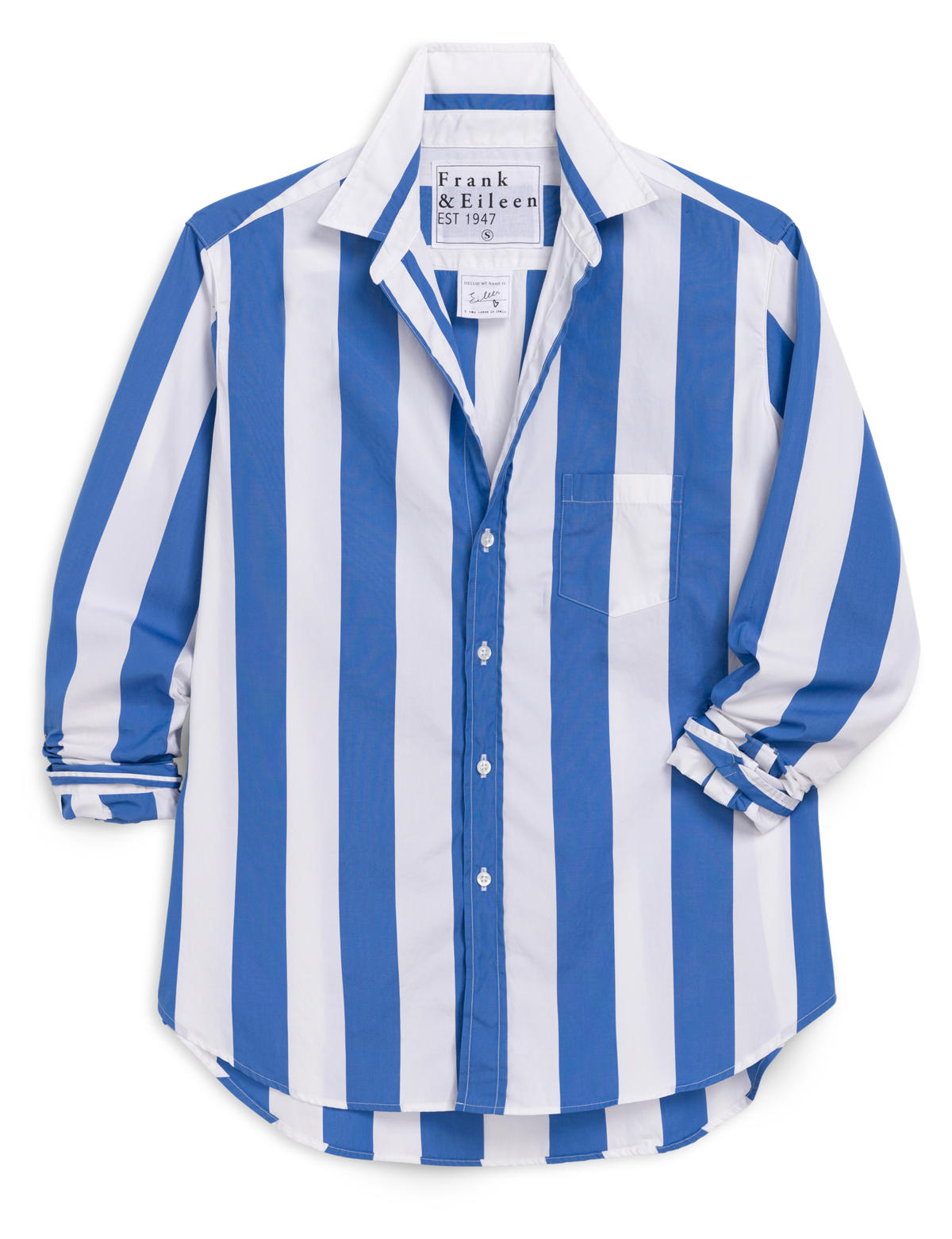 Frank & Eileen Eileen Wide Stripe Button Up - Image 2 of 2