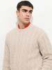 Alex Mill Aaron Cable Sweater in Cotton - Thumbnail 2