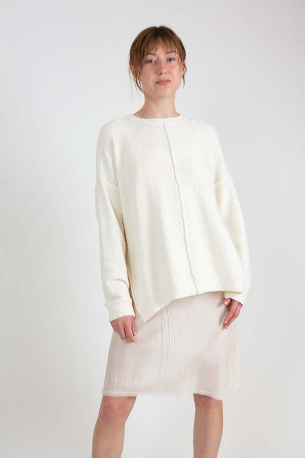 Lauren Manoogian Boucle Crewneck Sweater