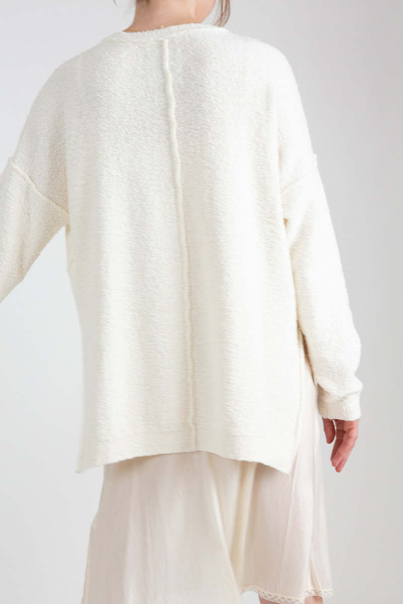 Lauren Manoogian Boucle Crewneck Sweater