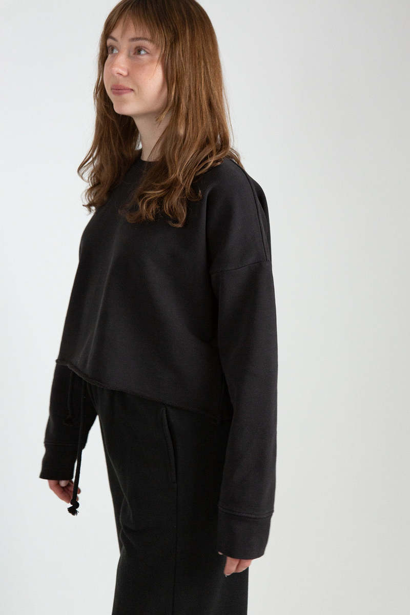 Lauren Manoogian Fleece Crewneck Sweater