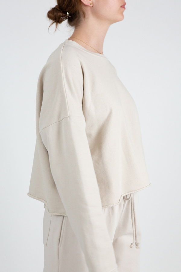 Lauren Manoogian Fleece Crewneck Sweater