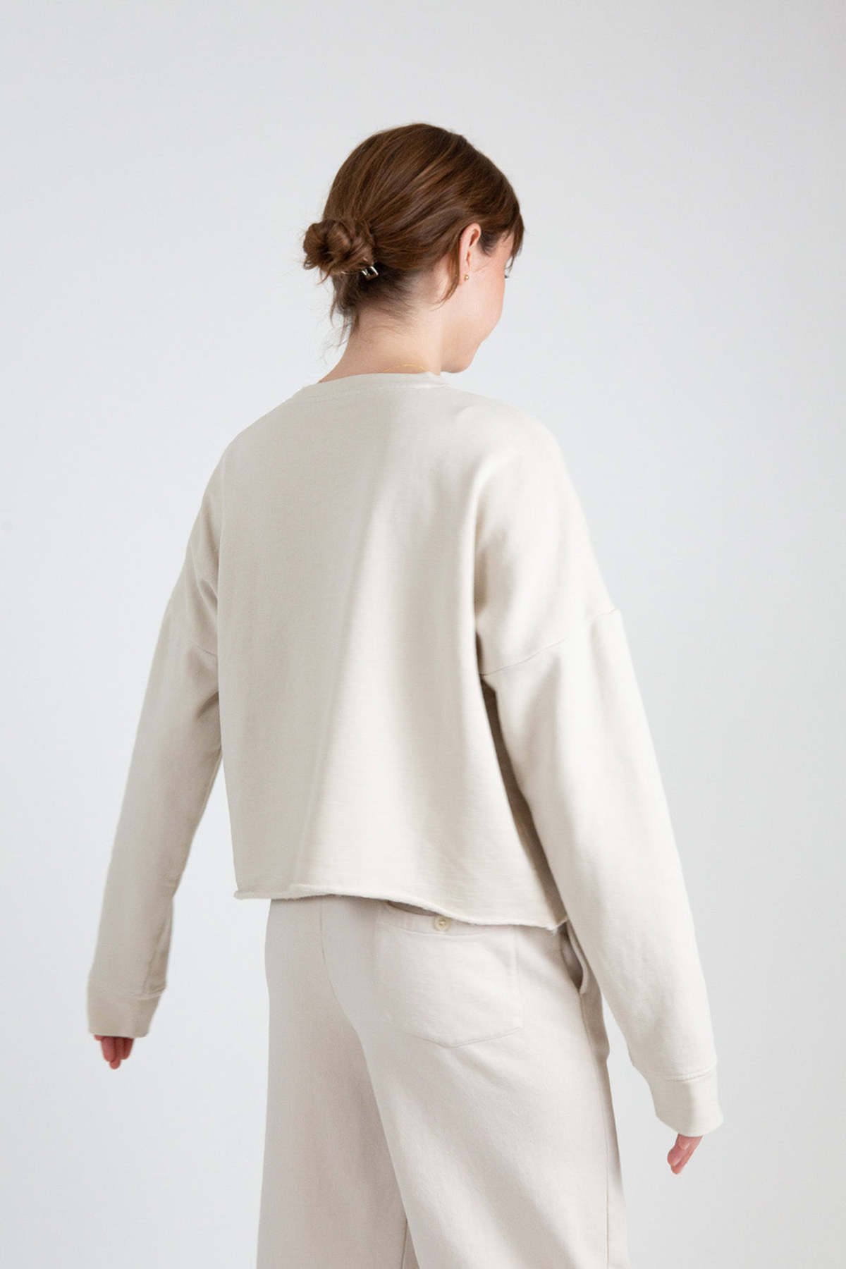 Lauren Manoogian Fleece Crewneck Sweater - Image 4 of 5