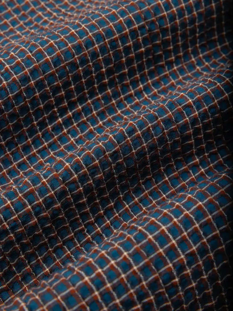 Kestin Crammond Shirt Japanese Seersucker