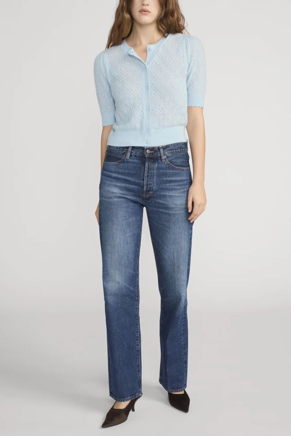 FRAME Denim The Delicate Cashmere Cardi Cardigan