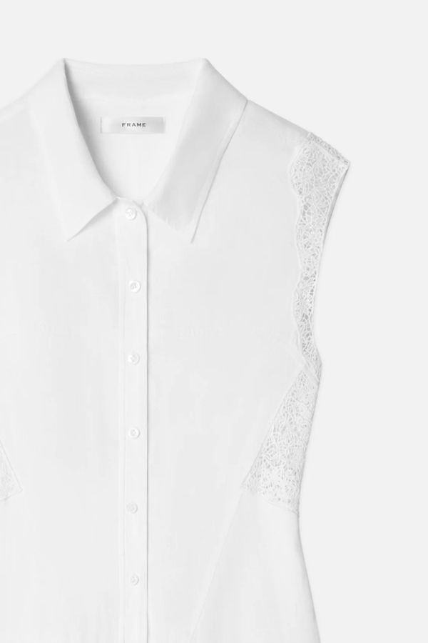 FRAME Denim The Embroidered Day Dress