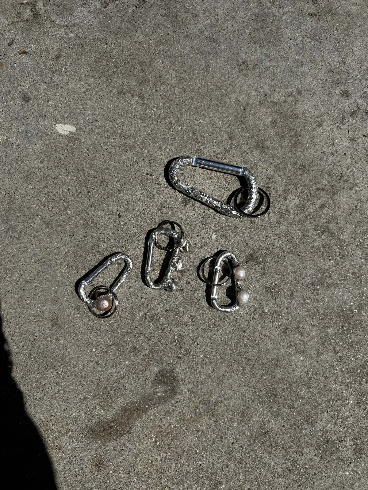 Pas Si Mal Rock Carabiner Keychain - Image 1 of 14