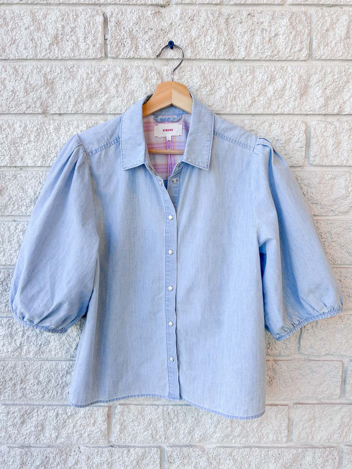 Xirena Audrey Shirt - Air Blue - Image 1 of 4