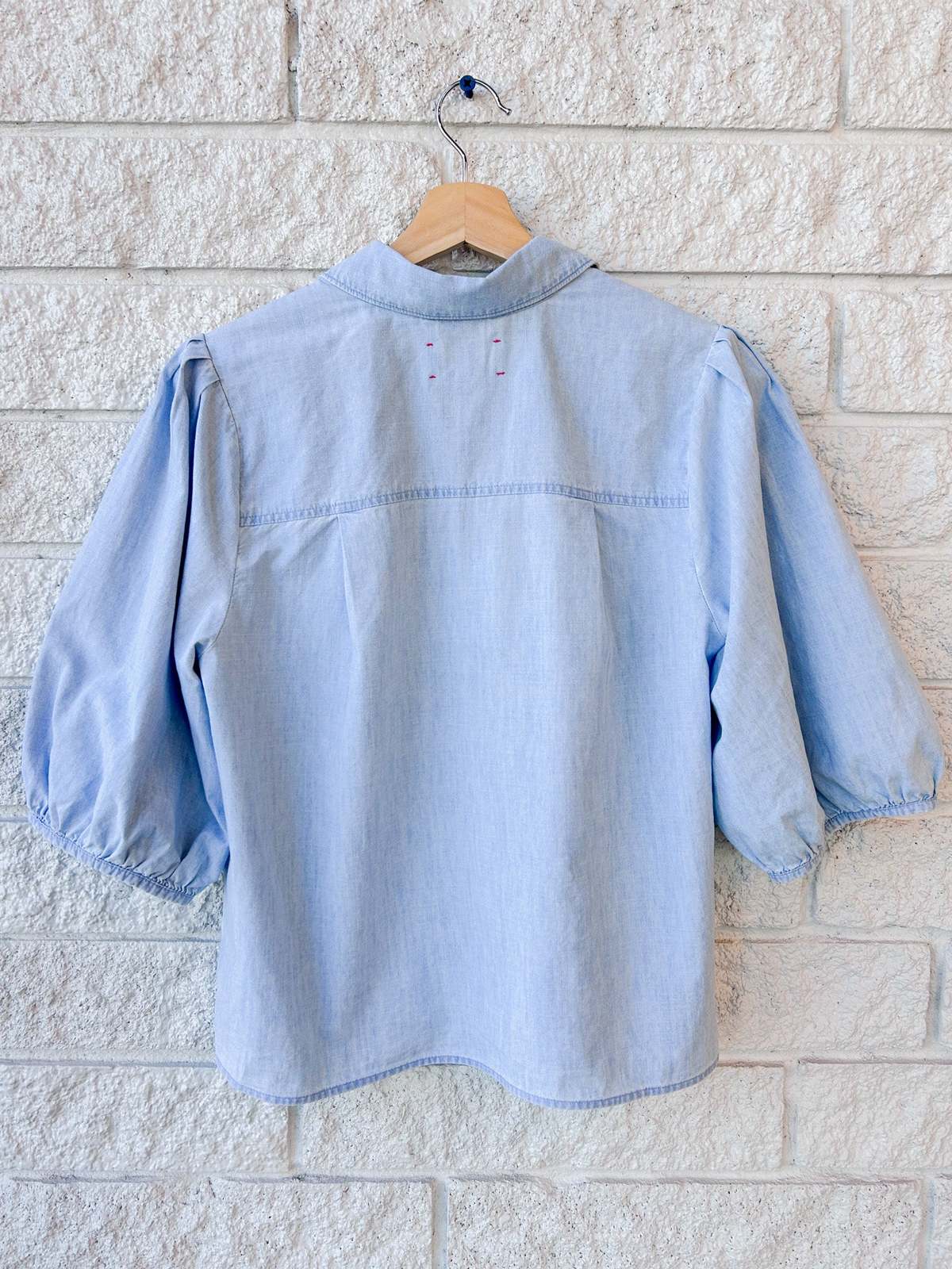 Xirena Audrey Shirt - Air Blue - Image 2 of 4