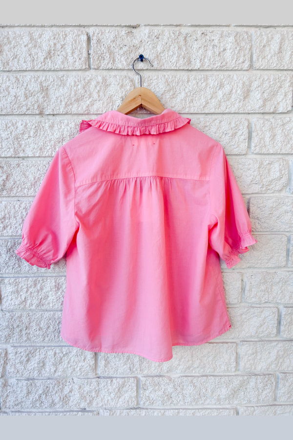 Xirena Beatrice Top - Hot Coral