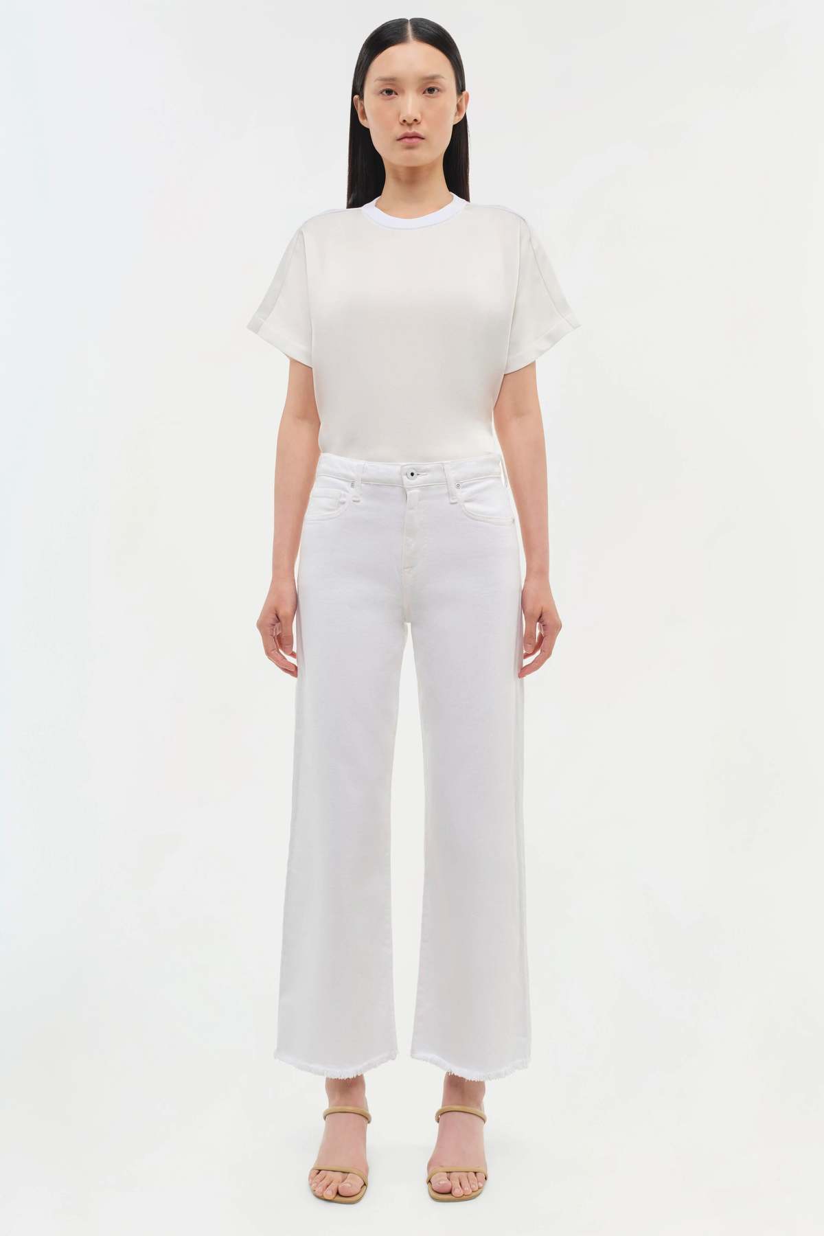 Jonathan Simkhai Devon Knit Tee - White - Image 4 of 4
