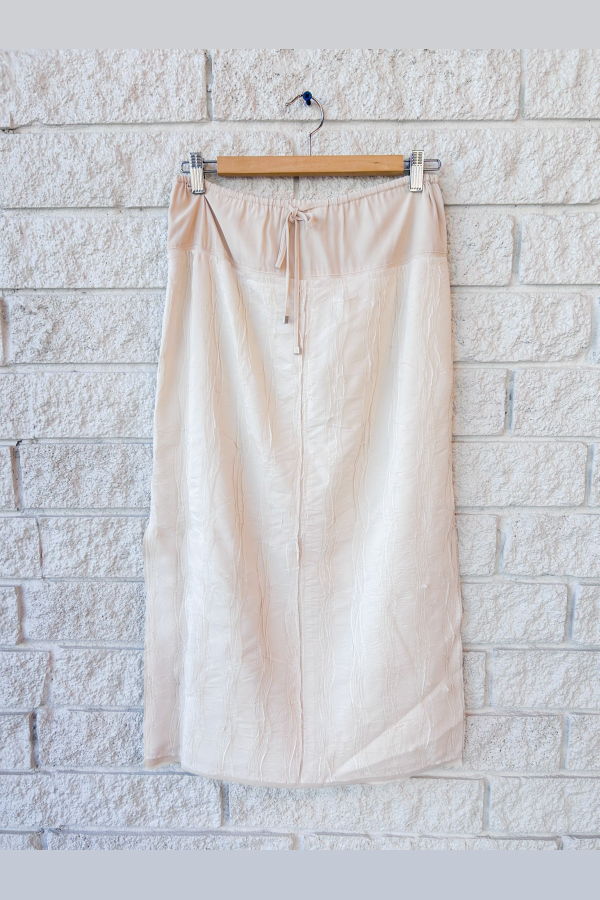 Jonathan Simkhai Huxen Midi Skirt - White Multi