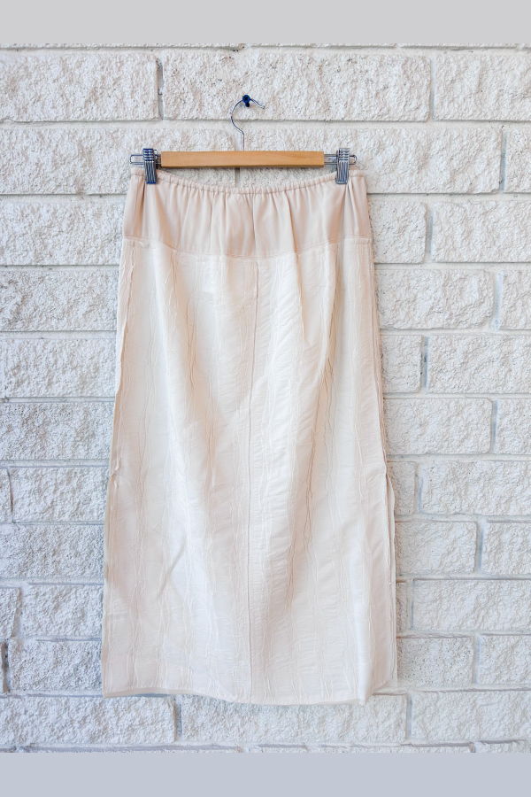 Jonathan Simkhai Huxen Midi Skirt - White Multi