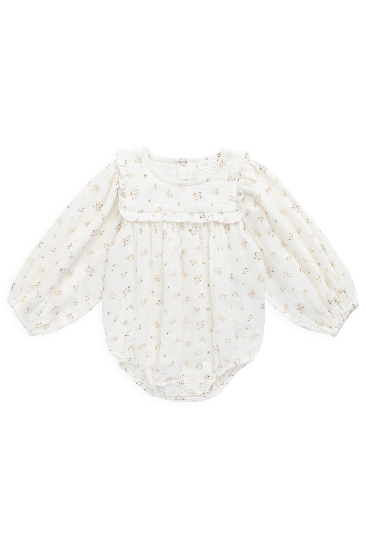 KIDS Jamie Kay Organic Cotton Muslin Frances Playsuit - Image 2 of 6