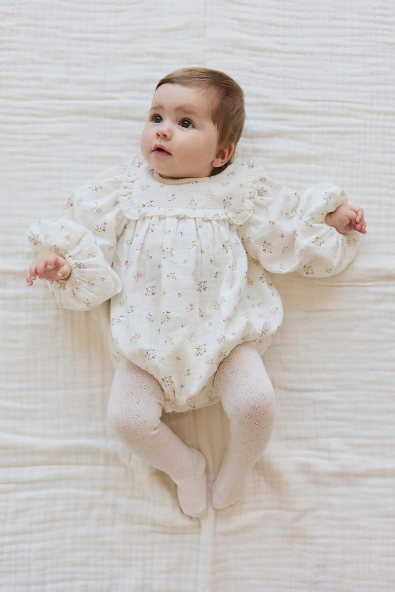 KIDS Jamie Kay Organic Cotton Muslin Frances Playsuit