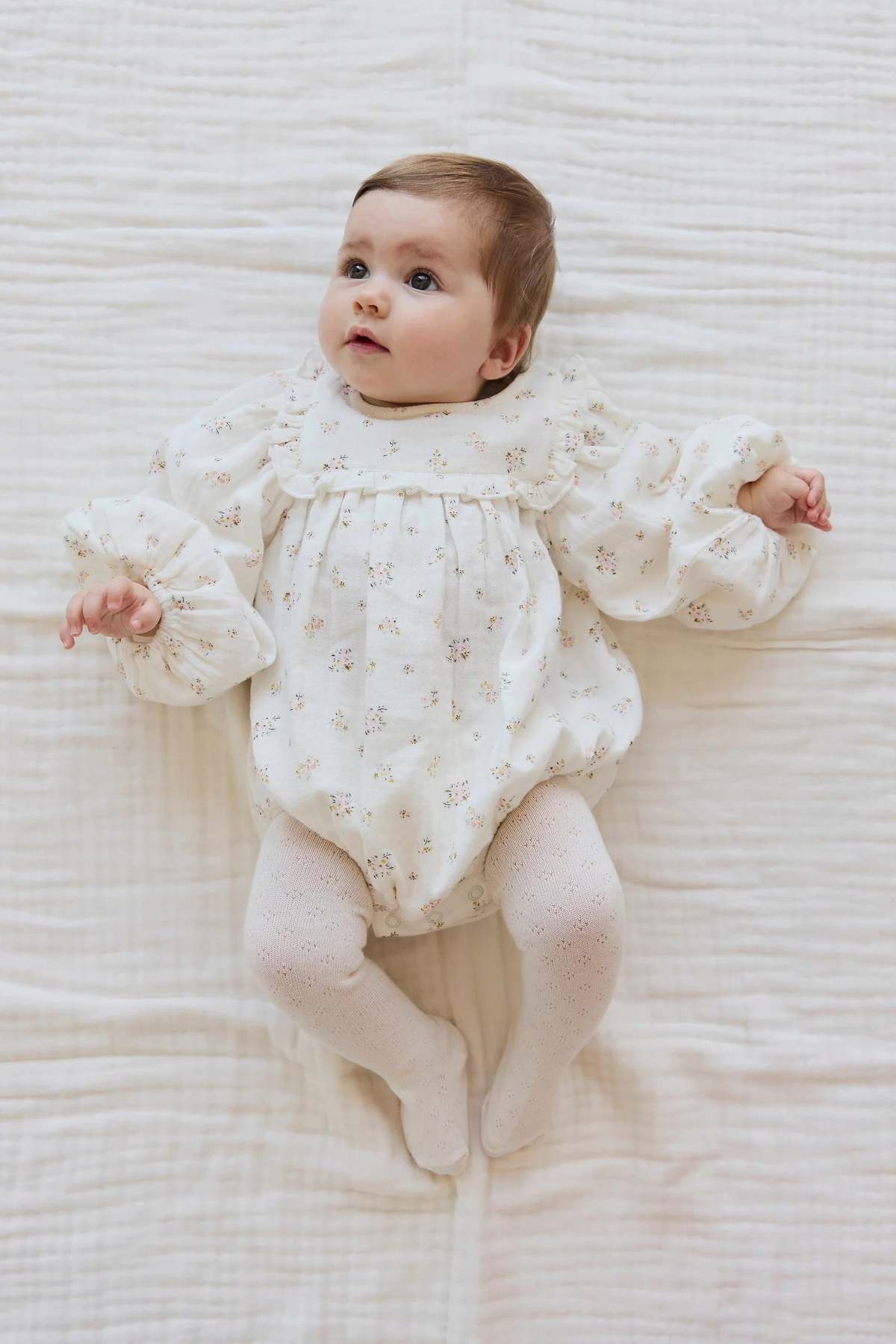 KIDS Jamie Kay Organic Cotton Muslin Frances Playsuit - Image 5 of 6