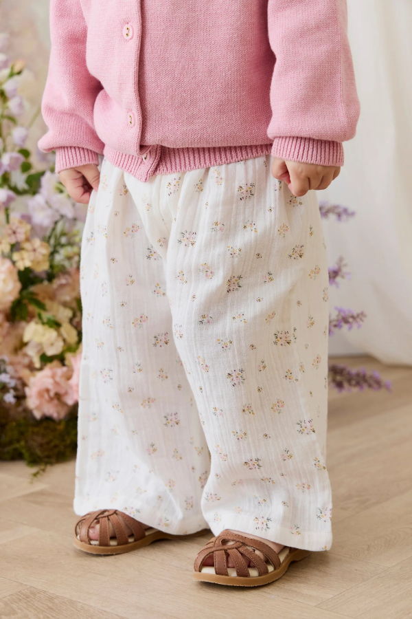 KIDS Jamie Kay Organic Cotton Muslin Odette Pant