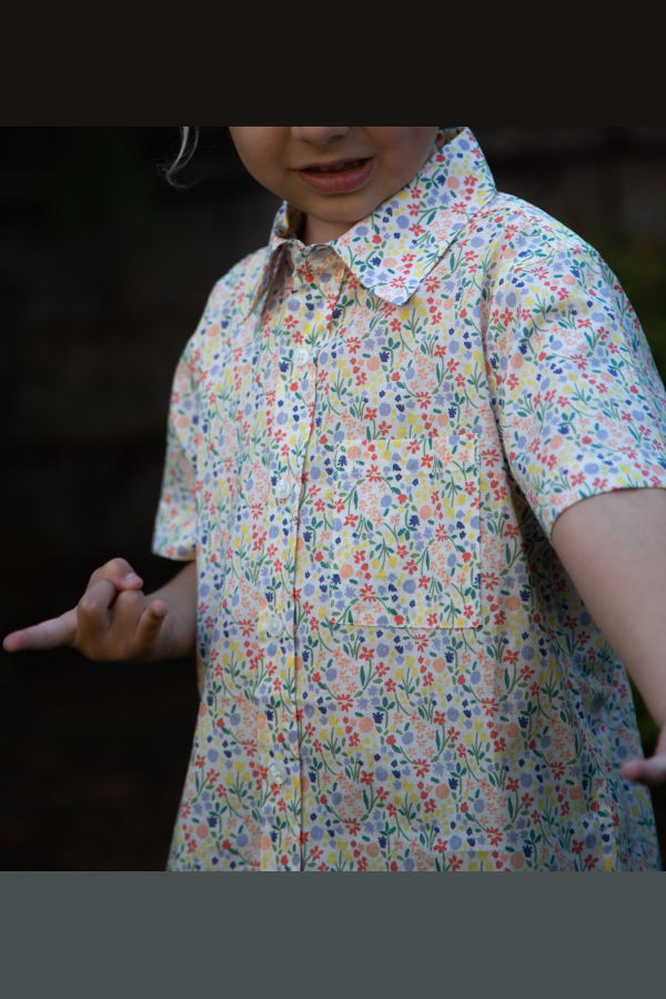 KIDS Beet World Collar Shirt