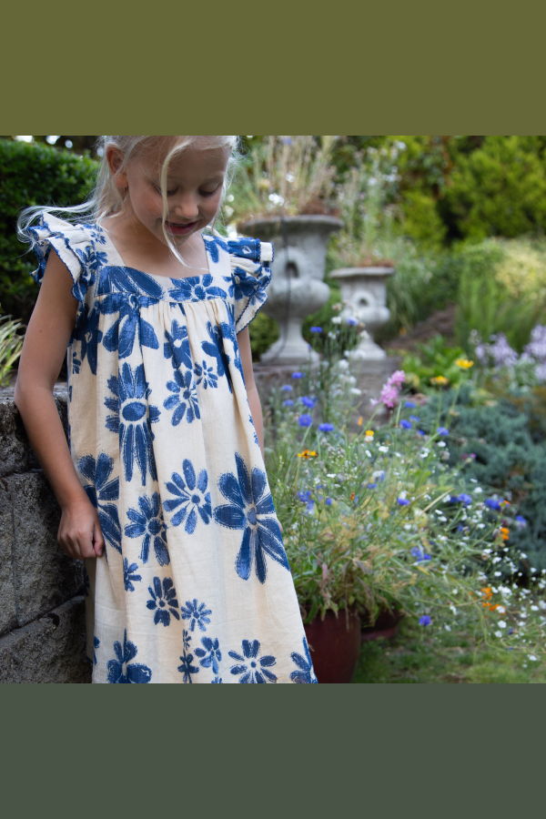 KIDS Beet World Everly Square Neck Dress