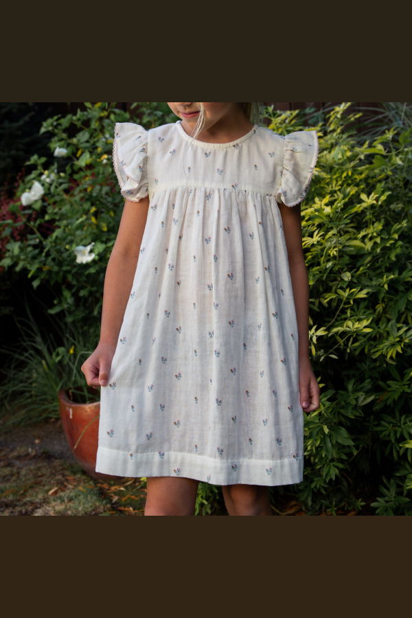 KIDS Beet World Hannah Dress with Flutter Sleeves