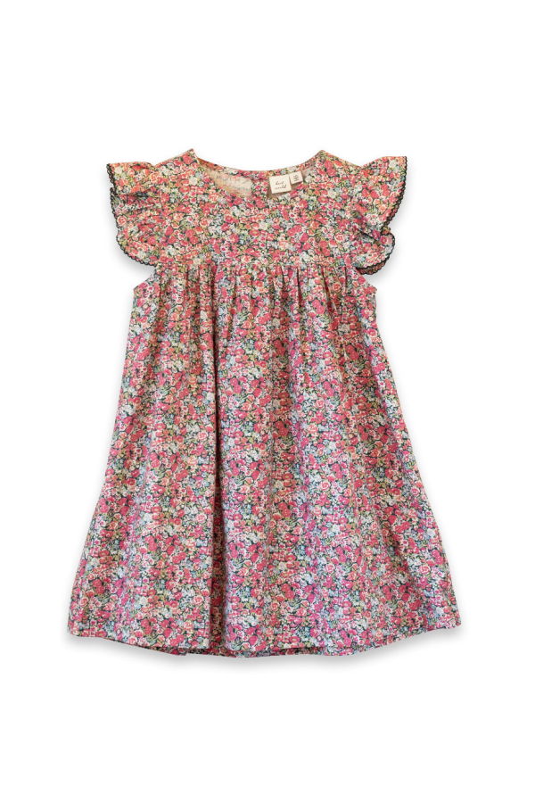 KIDS Beet World Hannah Dress with Flutter Sleeves