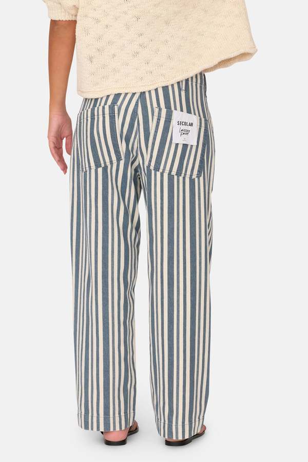 SECULAR Alex Mid Rise Utility Fisherman Denim