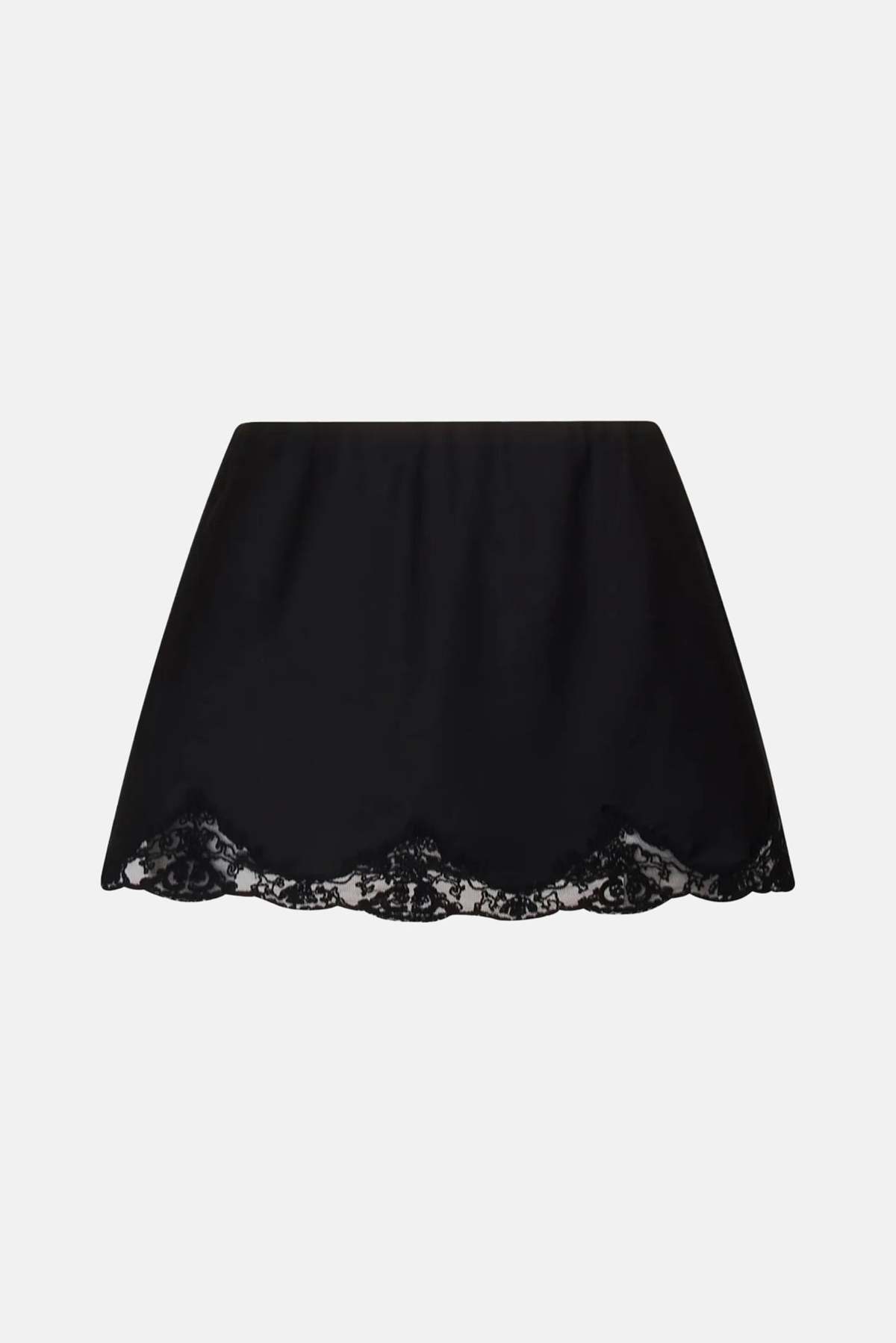 LoveShackFancy Belve Slip Mini Skirt - Image 1 of 5