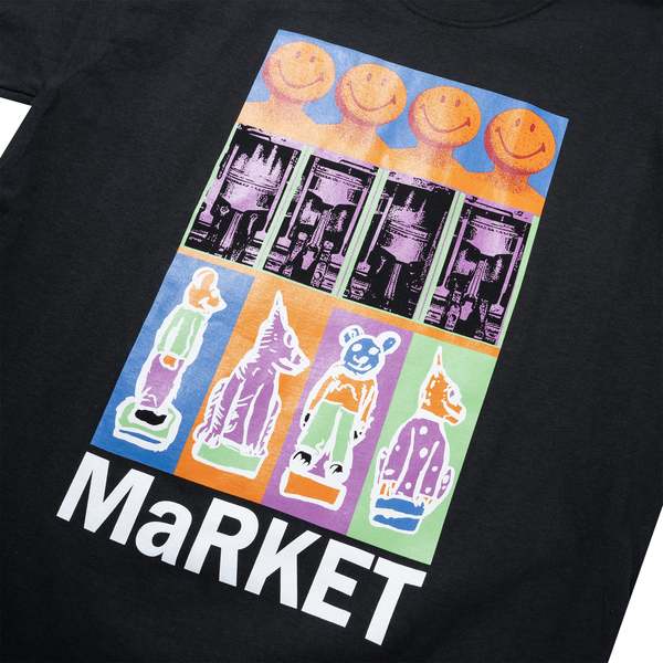 MARKET Smiley Brushwork T-Shirt