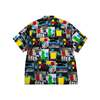 MARKET Smiley Collage SS Woven Shirt - Multi - Thumbnail 3
