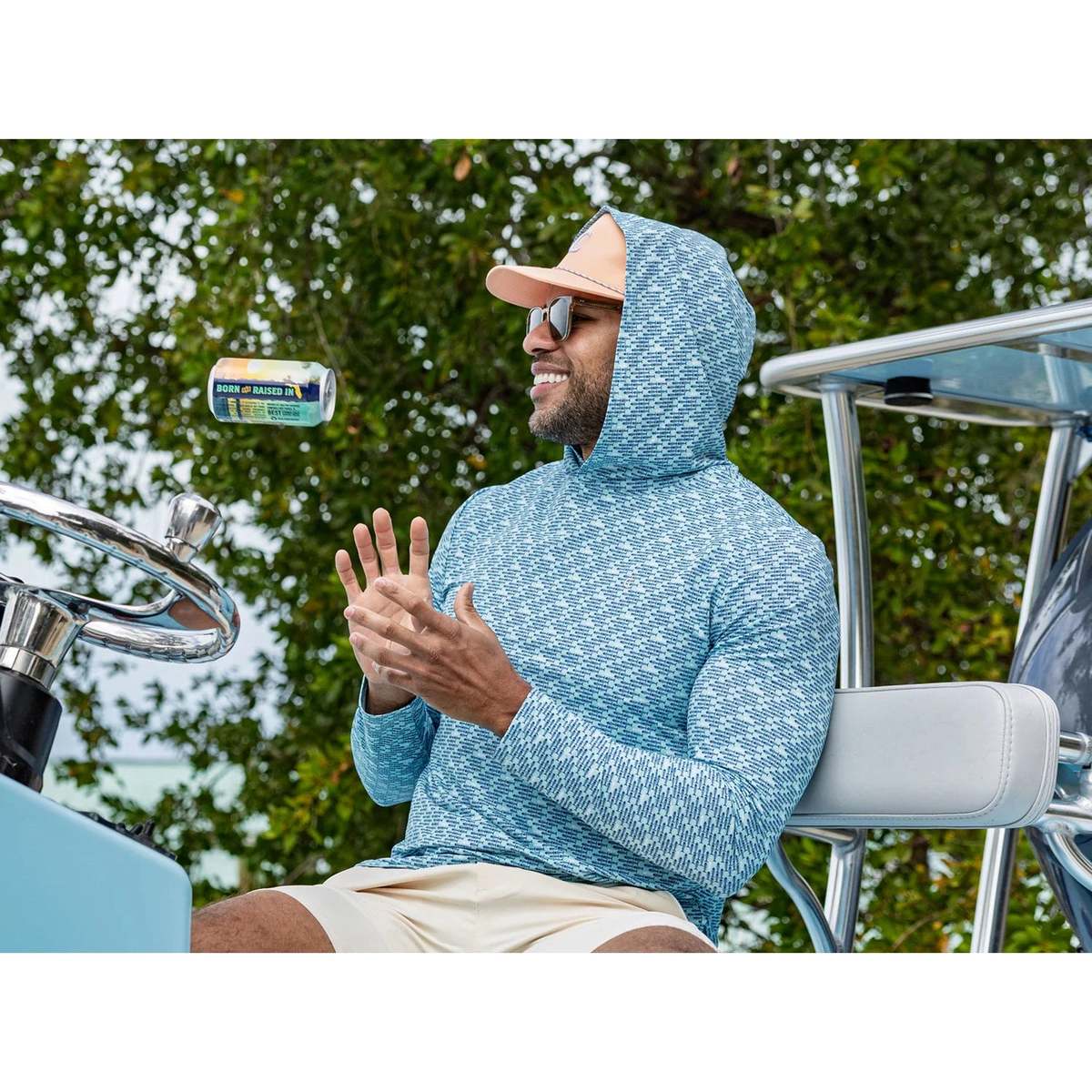 Criquet Hoodie Sun Shirt - Image 9 of 11