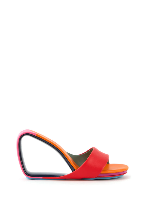 United Nude Mobius Hi Sandal - Black