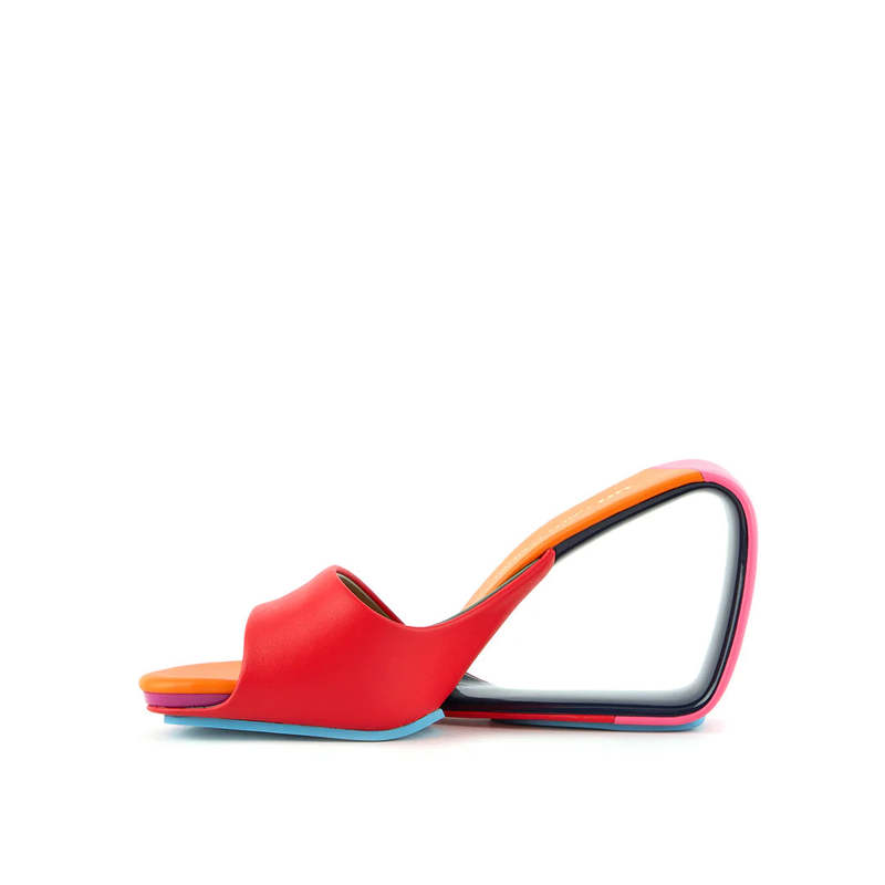 United Nude Mobius Hi Sandal - Black